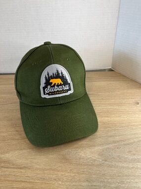 Subaru Olive Green Wilderness Baseball Cap